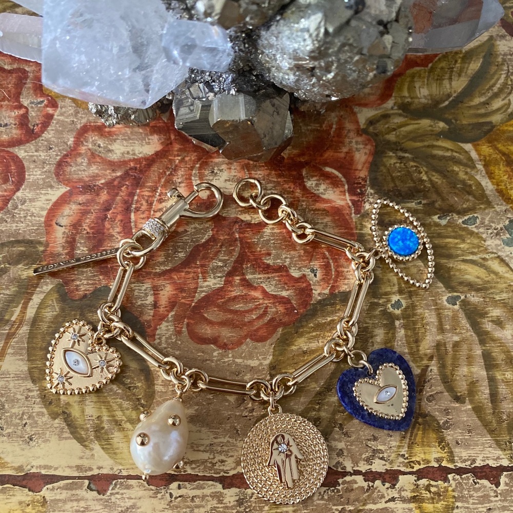 🦋Rebecca Minkoff Multi-Charm Bracelet